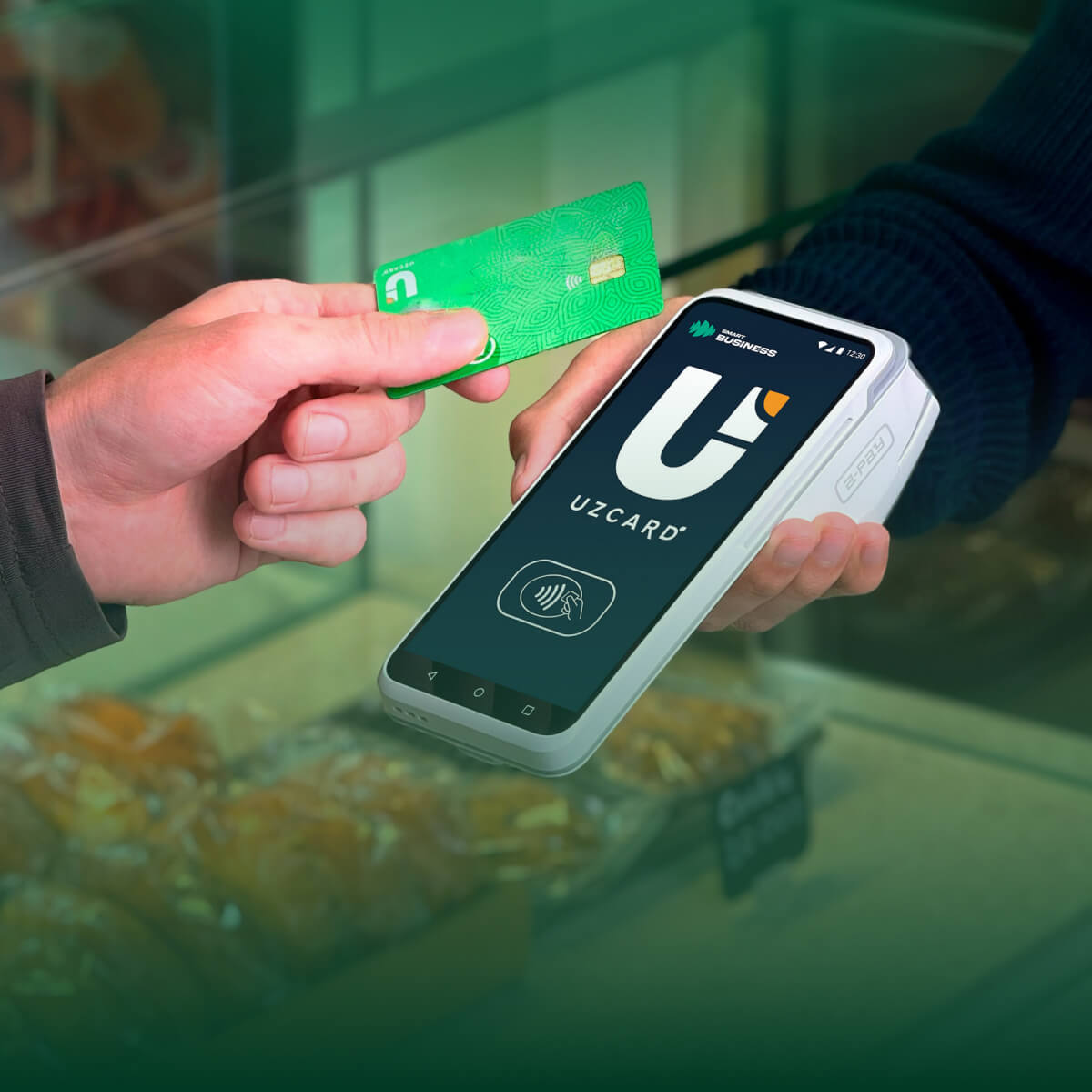 Прием карт Uzcard